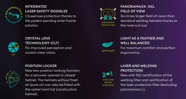 Karakteristike hybrid maski Panoramaxx Hybrid CLT
