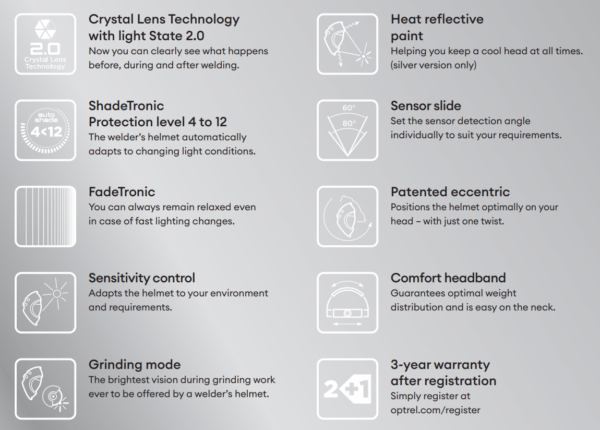 karakteristike Crystal 2.0 - crna