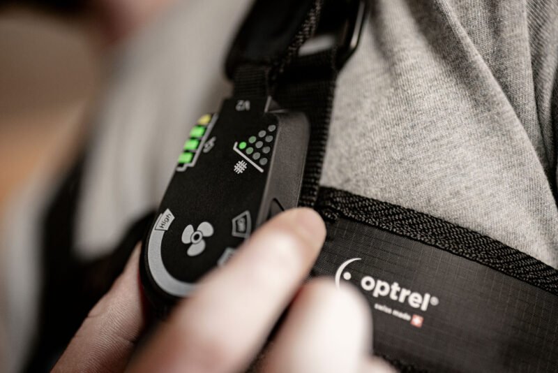 Kontroler Optrel Swiss Air respiratorni sustav