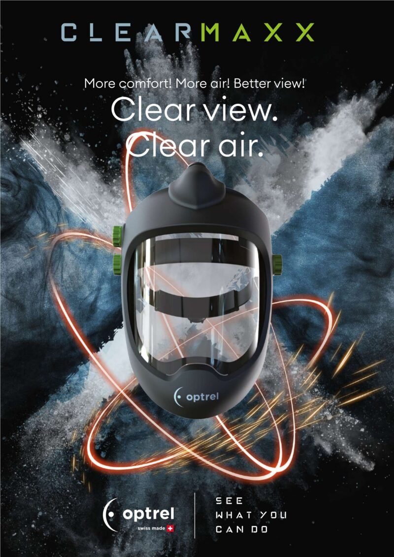Optrel Clearmaxx zaštitna maska IsoFit - Hardhat