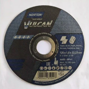 Rezna ploča Norton Vulkan 125x1x22,23 mm - čelik