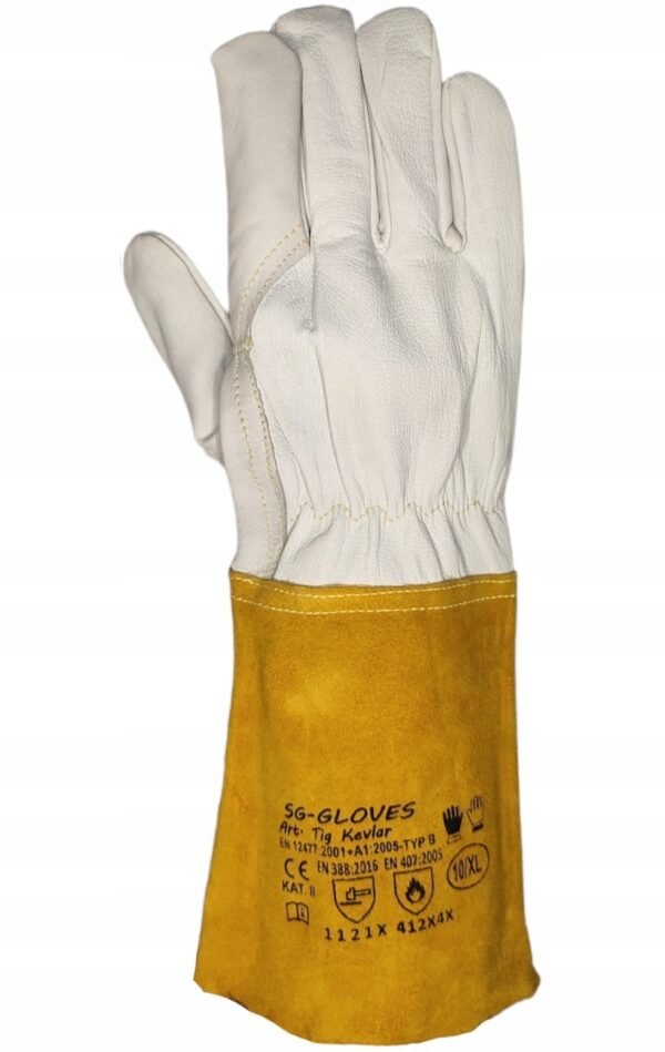 tig kevlar 2 Zavarivačke rukavice SG TIG Kevlar