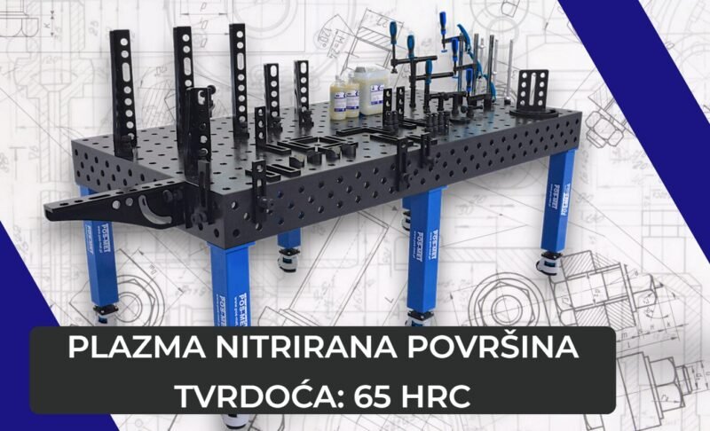 Stol za zavarivanje POS-MET EXTREME (plazma nitrirana površina 65 HRC)